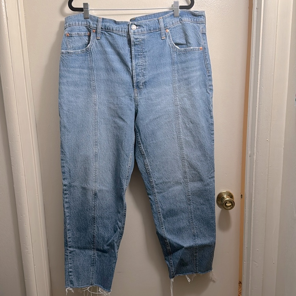 Straight High Rise Gap jeans